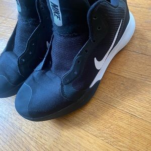 Barley worn woman’s Nikes